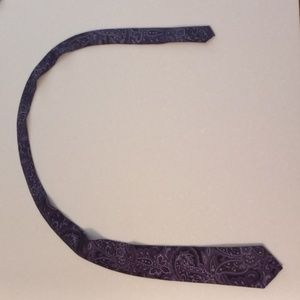 Covington purple 100% silk tie